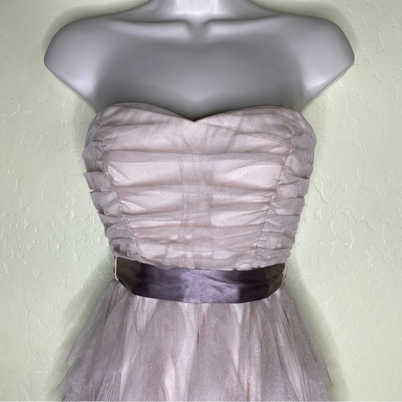 Sparkly Strapless Homecoming Special Occasion Dress Size 7 - Picture 5 of 16